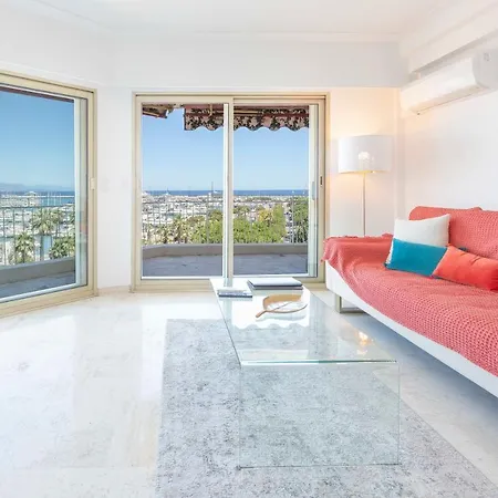 55M One Bedroom Seafront Port Vauban Antibes With 20M Terrace בית נופש אנטיב